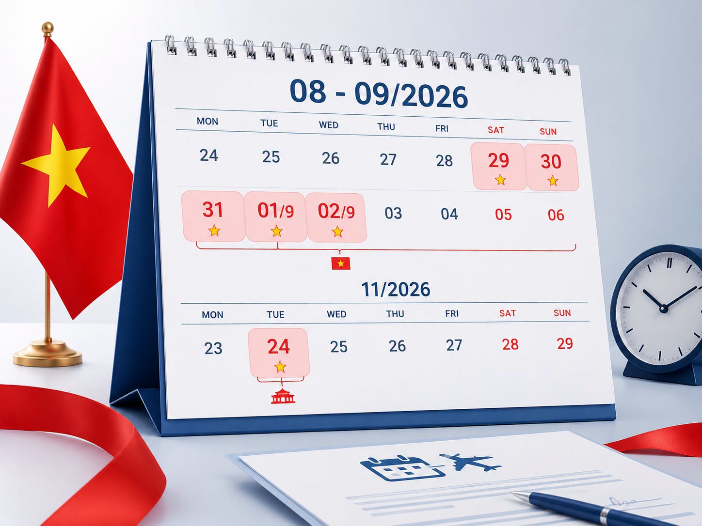 Chính thức: Quốc khánh năm nay, người lao động được nghỉ lễ 5 ngày- Ảnh 1.