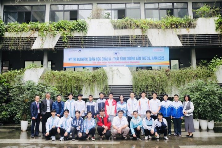 Việt Nam đạt nhiều huy chương tại Olympic Toán học châu Á - Thái Bình Dương 2026- Ảnh 1.
