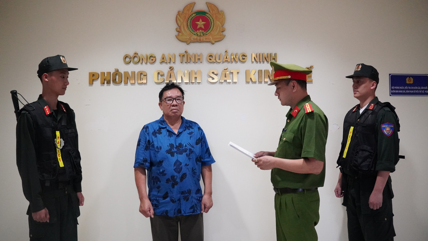 Ra quyết định khởi tố Chủ tịch Công ty Vương Đức Lanh SN 1962 - Ảnh 1.