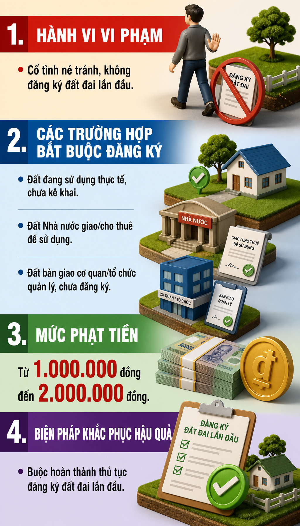 Tất cả người dân có sổ đỏ chú ý quy định phạt tới 100 triệu đồng- Ảnh 1.