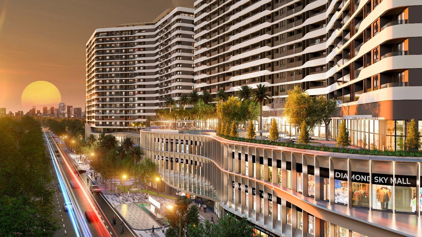 Diamond Sky: Biểu tượng kiến trúc “chạm ánh sáng, mở tầm nhìn” bên sông Sài Gòn - Ảnh 1. Diamond Sky: Biểu tượng kiến trúc “chạm ánh sáng, mở tầm nhìn” bên sông Sài Gòn - Ảnh 1.