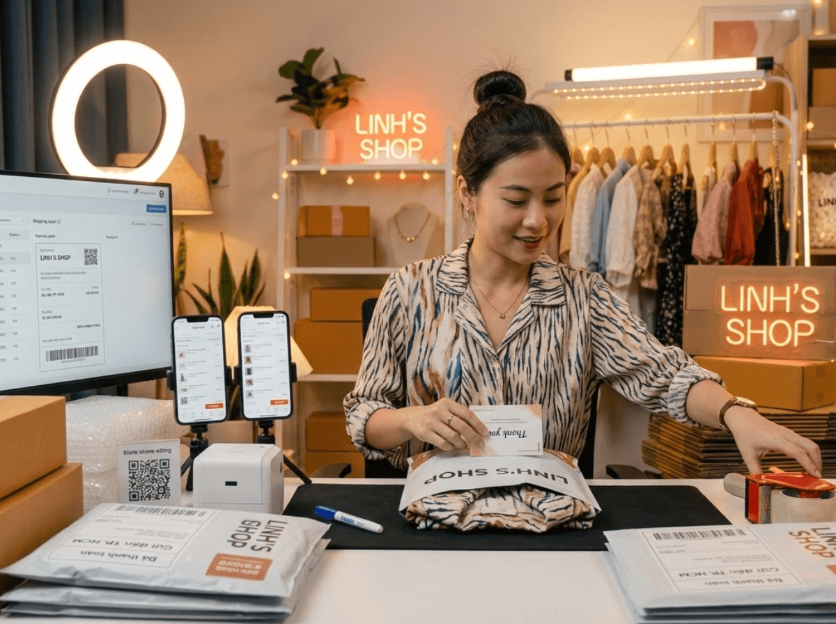 Cuộc cách mạng lớn nhất của TMĐT không nằm ở Shopee hay TikTok Shop: AI đang biến shop 3 người thành "công ty" 30 người- Ảnh 3.