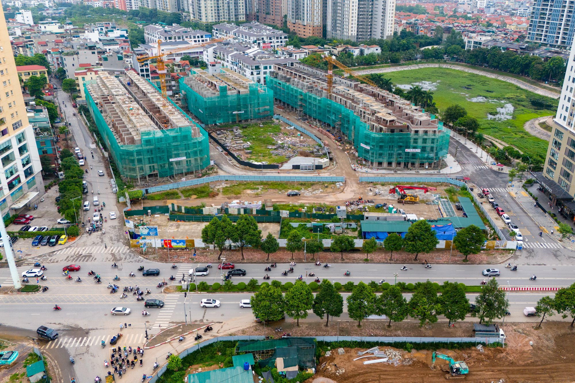 Toàn cảnh hồ điều hòa rộng tương đương Hồ Gươm tạo dấu ấn quan trọng trên trục đường Tố Hữu- Ảnh 6.
