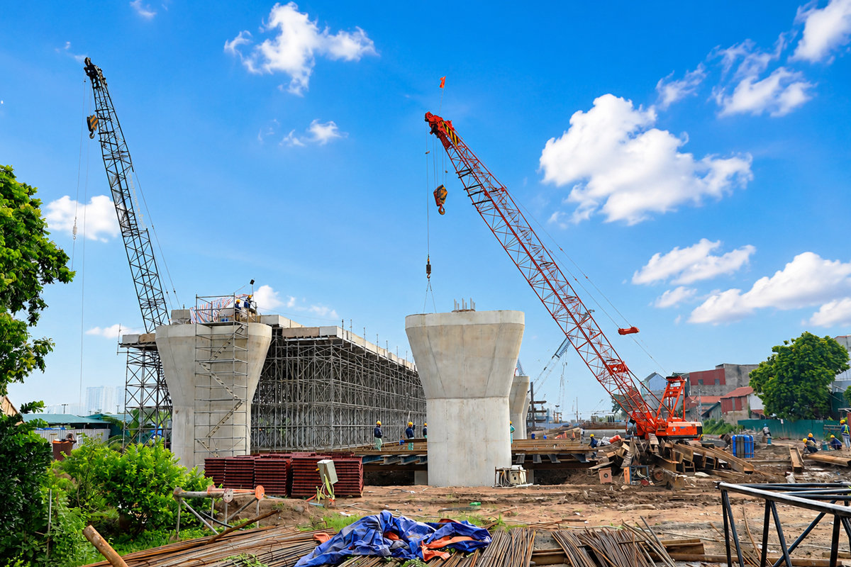 Tăng tốc thi công cầu Trần Hưng Đạo- Ảnh 6.