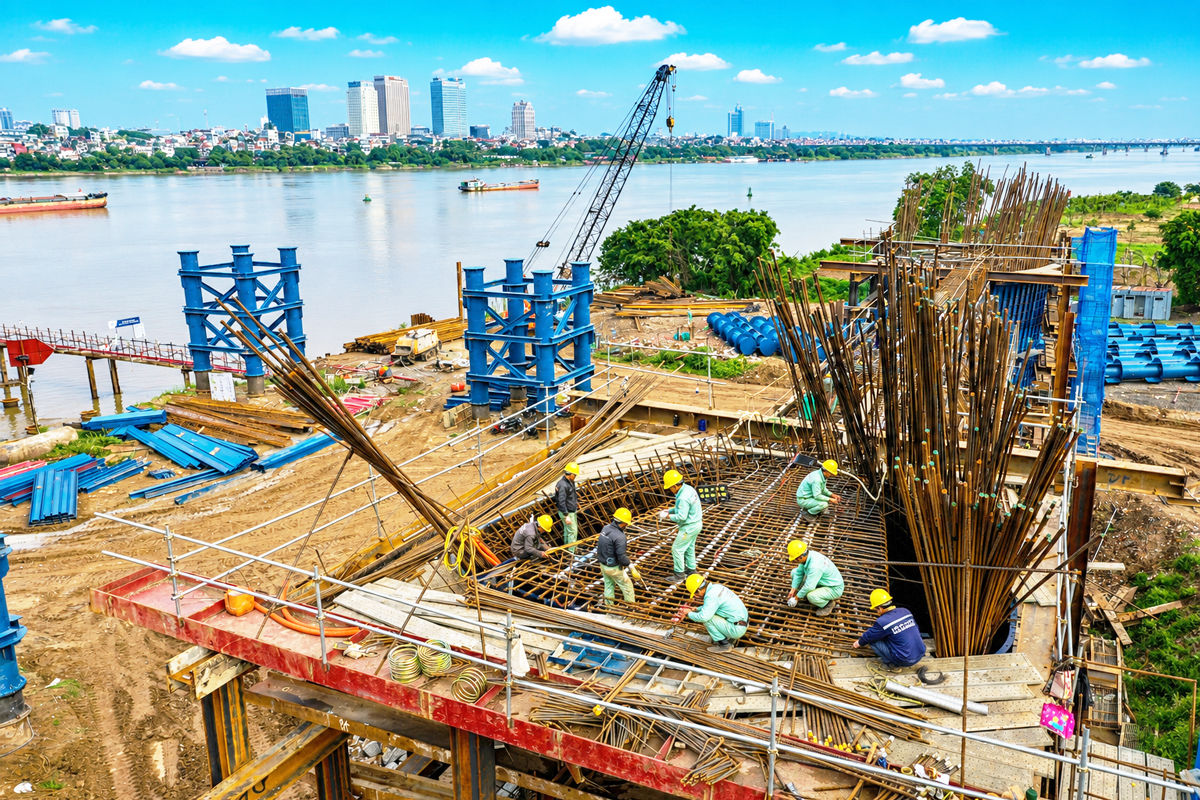 Tăng tốc thi công cầu Trần Hưng Đạo- Ảnh 7.