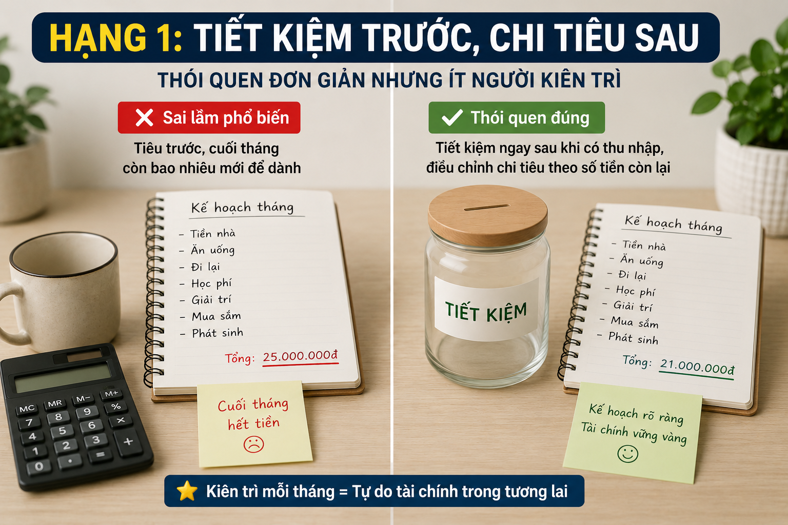 7 thói quen giúp nhiều gia đình tích lũy tiền nhanh nhất: Hạng 1 dễ làm nhưng ít người kiên trì - Ảnh 3.