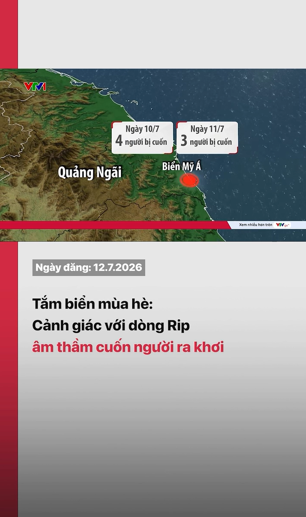 Bãi biển miền Trung liên tiếp xảy ra sự cố với người dân chỉ trong 2 ngày, chuyên gia cảnh báo nóng - Ảnh 1.