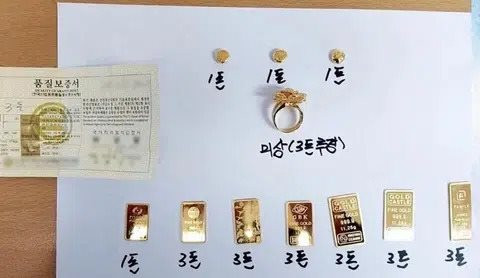 Phát hiện nhiều thỏi vàng, tiền vàng trị giá hơn 330 triệu đồng trong nồi cơm điện- Ảnh 1.