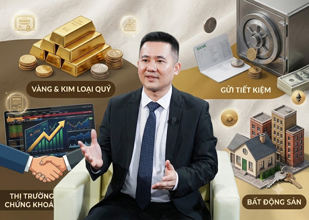 Mua vàng hay gửi tiết kiệm cũng chưa chắc là tài sản an toàn, Tổng Giám đốc ABS chỉ ra 4 nhóm nhà đầu tư dễ thua lỗ nhất hiện nay- Ảnh 1.