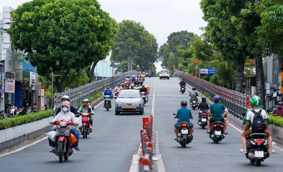 TP Hồ Chí Minh xây 7 cầu vượt giảm ùn tắc giao thông- Ảnh 1. TP Hồ Chí Minh xây 7 cầu vượt giảm ùn tắc giao thông- Ảnh 1.