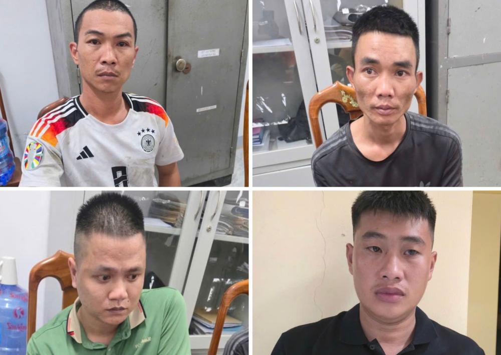 Công an kiểm tra khu vực hồ điều hòa lúc hơn 22 giờ đêm, 4 người đàn ông bị khởi tố - Ảnh 1.