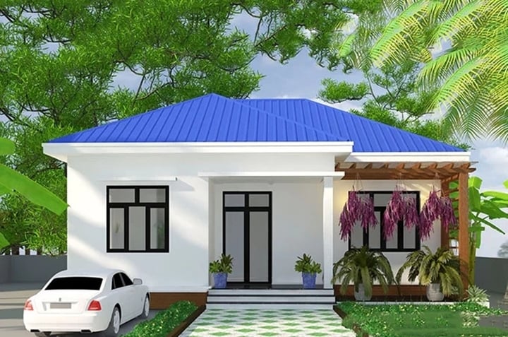Xây nhà cấp 4 mái tôn 80m² hết bao nhiêu tiền?- Ảnh 1.