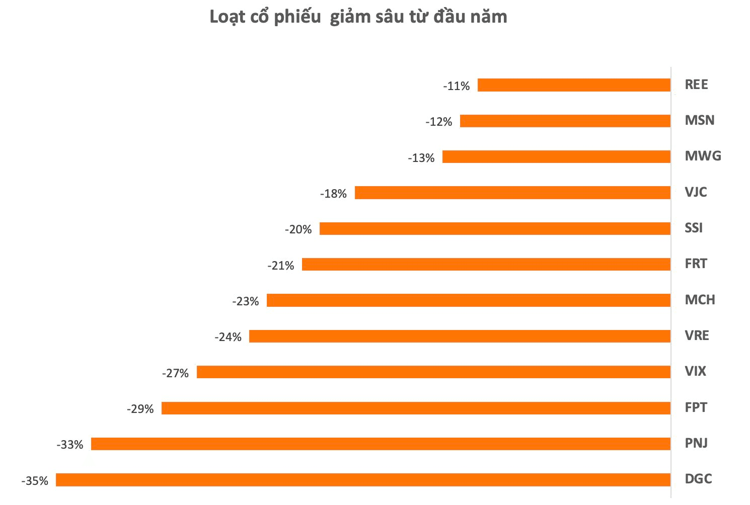 Ôm loạt "cổ phiếu quốc dân" FPT, HPG, MWG, SSI... vẫn lỗ nặng: Nhà đầu tư nên làm gì?- Ảnh 1.