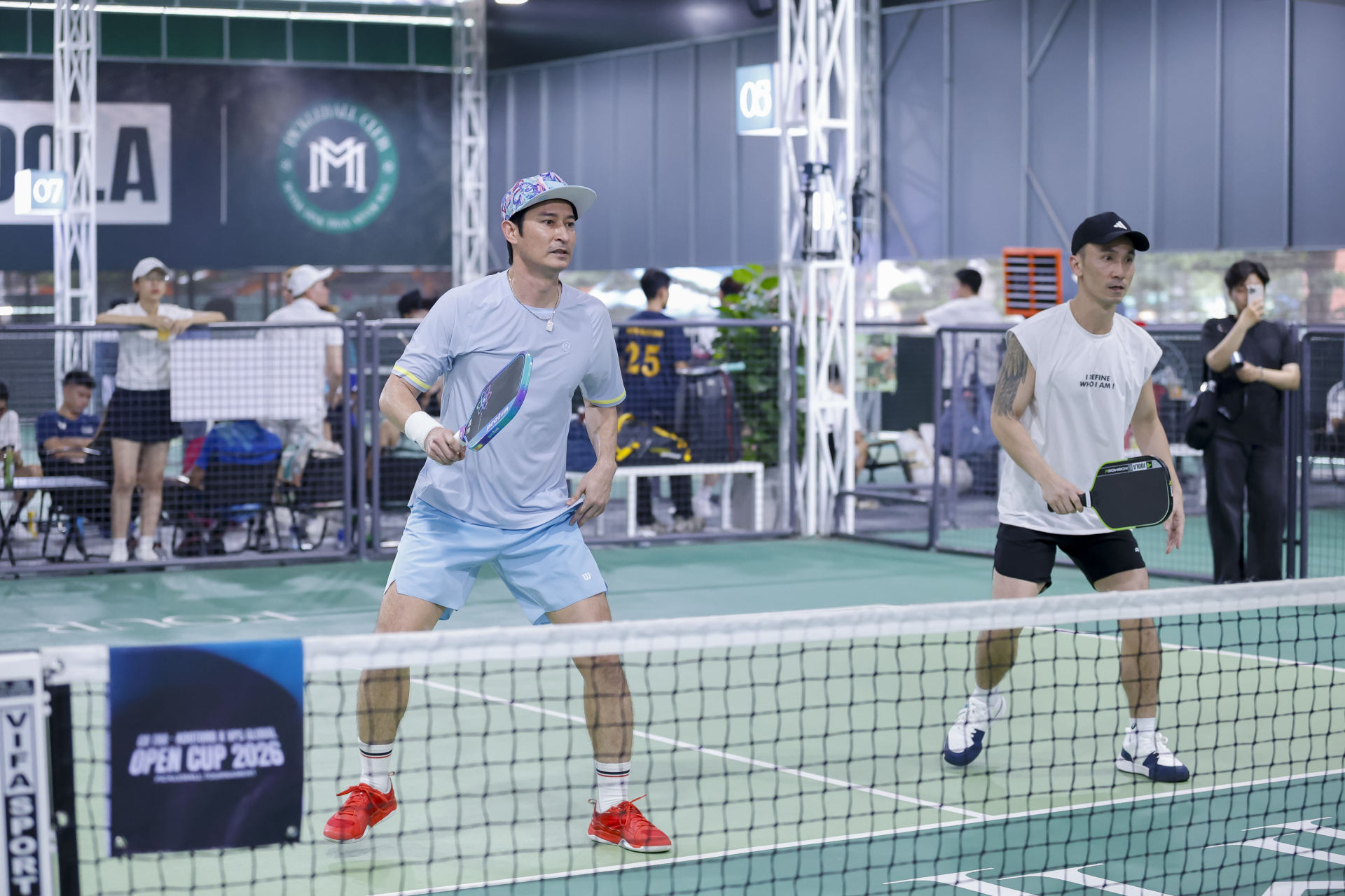 Hai anh em thần đồng pickleball Quang Dương và Bảo Dương bất ngờ cùng xuất hiện tại 1 giải đấu ở TP.HCM- Ảnh 4.