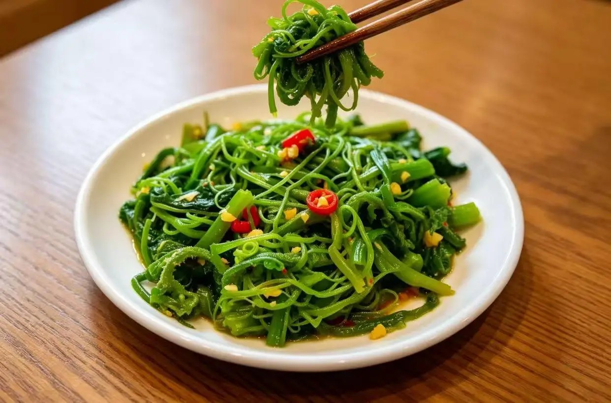 Loại rau này có thể xào hoặc làm món trộn cực ngon và đưa cơm: Cách làm dễ lại giúp thanh nhiệt, dưỡng ẩm đường ruột- Ảnh 2.