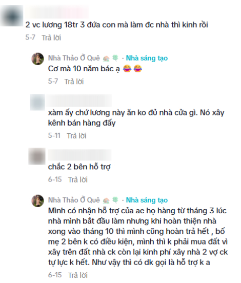 Phú Thọ: Vợ chồng lương 20 triệu/tháng xây nhà 220m² hết 900 triệu, dân mạng tranh cãi "chi phí thật hay content câu view?"- Ảnh 7.