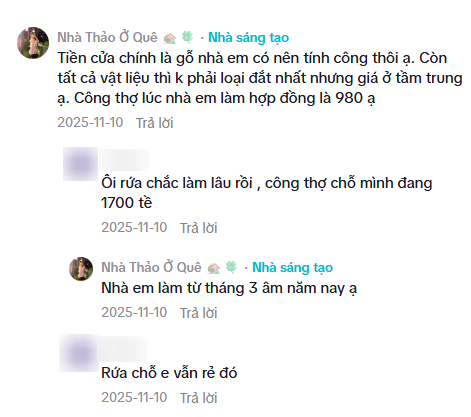 Phú Thọ: Vợ chồng lương 20 triệu/tháng xây nhà 220m² hết 900 triệu, dân mạng tranh cãi "chi phí thật hay content câu view?"- Ảnh 8.