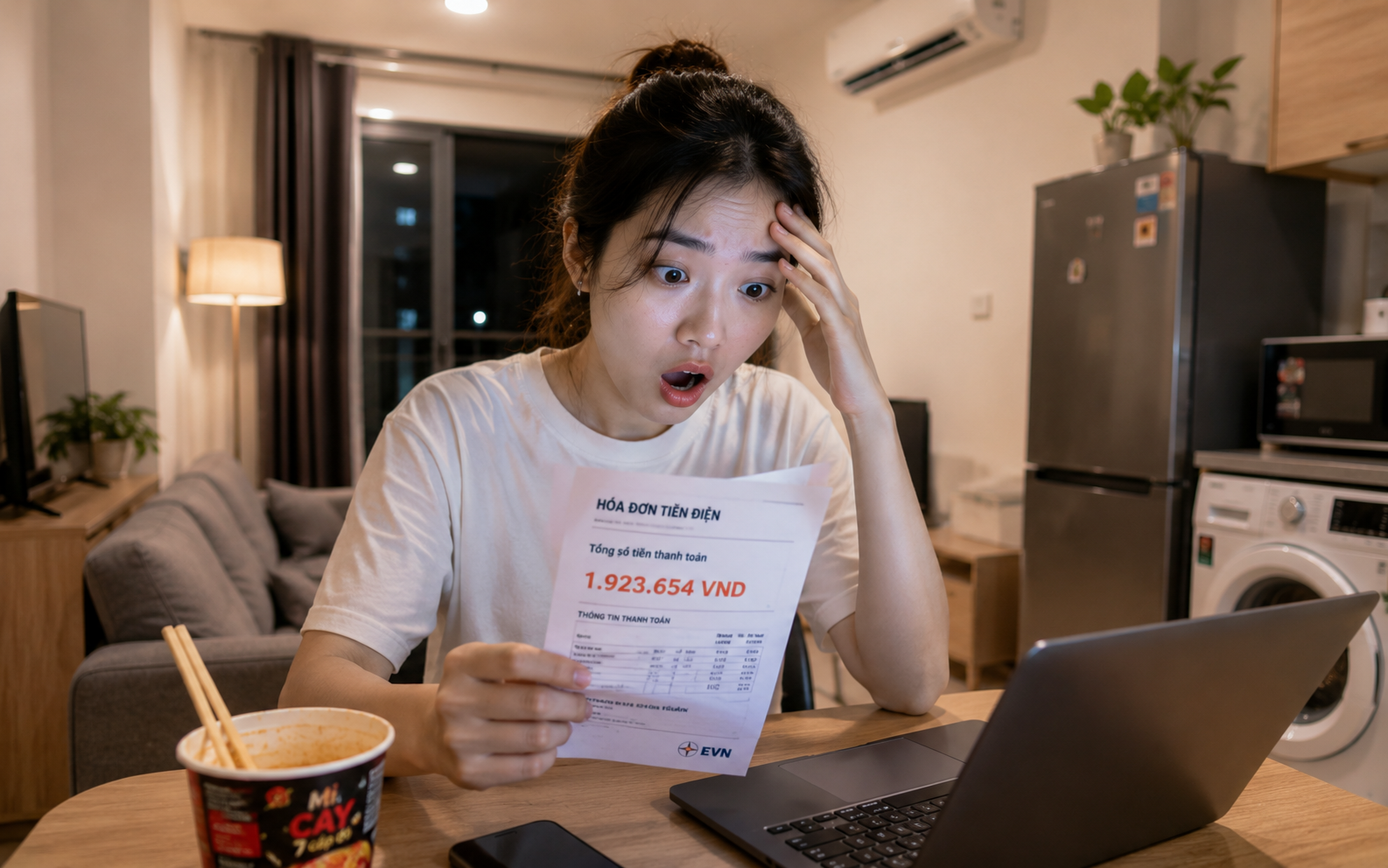 Thuê nhà full nội thất tưởng hời, đến cuối tháng nhìn hóa đơn điện mới biết: Chủ nhà tiết kiệm tiền mua đồ, người trả tiền điện là mình! - Ảnh 1.