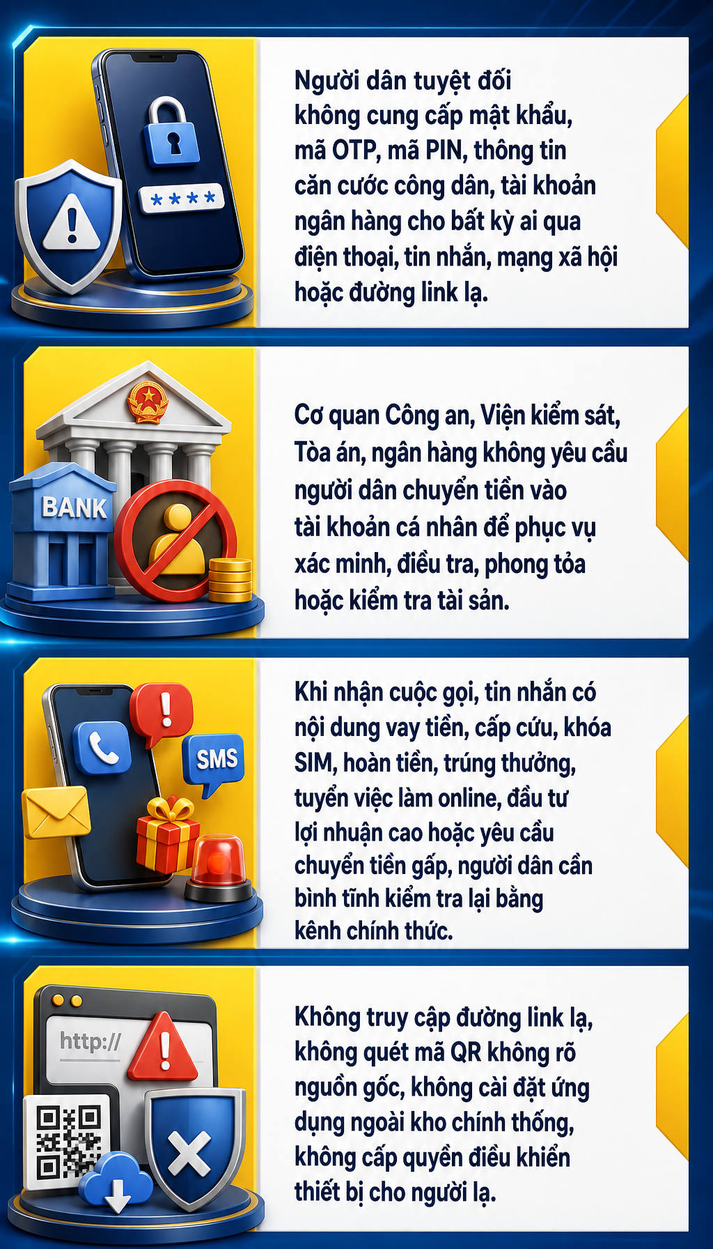 Công an cảnh báo 30 thủ đoạn lừa đảo mới nhất, tất cả người dân đặc biệt chú ý - Ảnh 1.