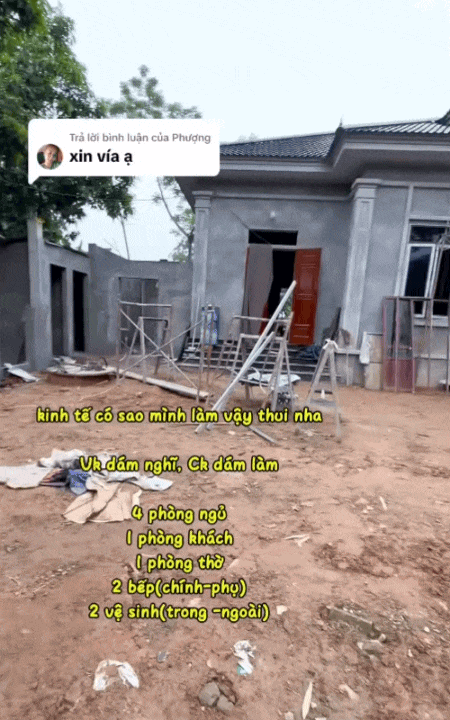 Phú Thọ: Vợ chồng lương 20 triệu/tháng xây nhà 220m² hết 900 triệu, dân mạng tranh cãi "chi phí thật hay content câu view?"- Ảnh 12.