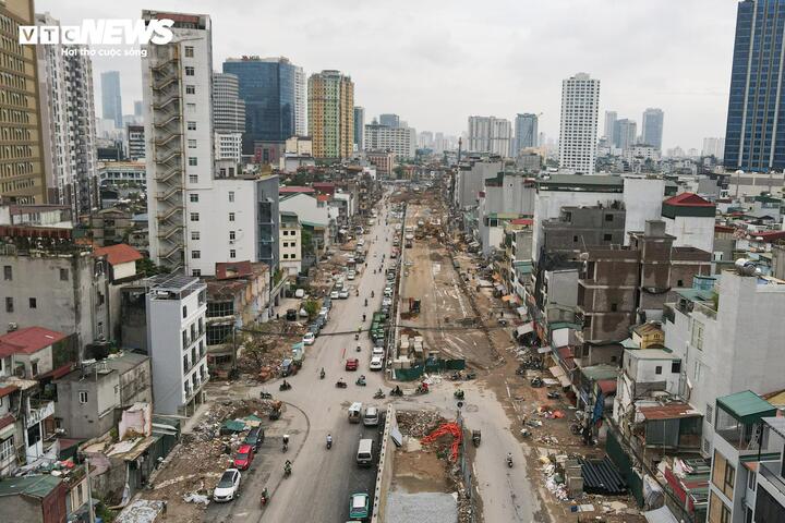 Hà Nội tăng tốc thi công đường 'đắt nhất hành tinh', quyết thông xe trước 2/9- Ảnh 9.