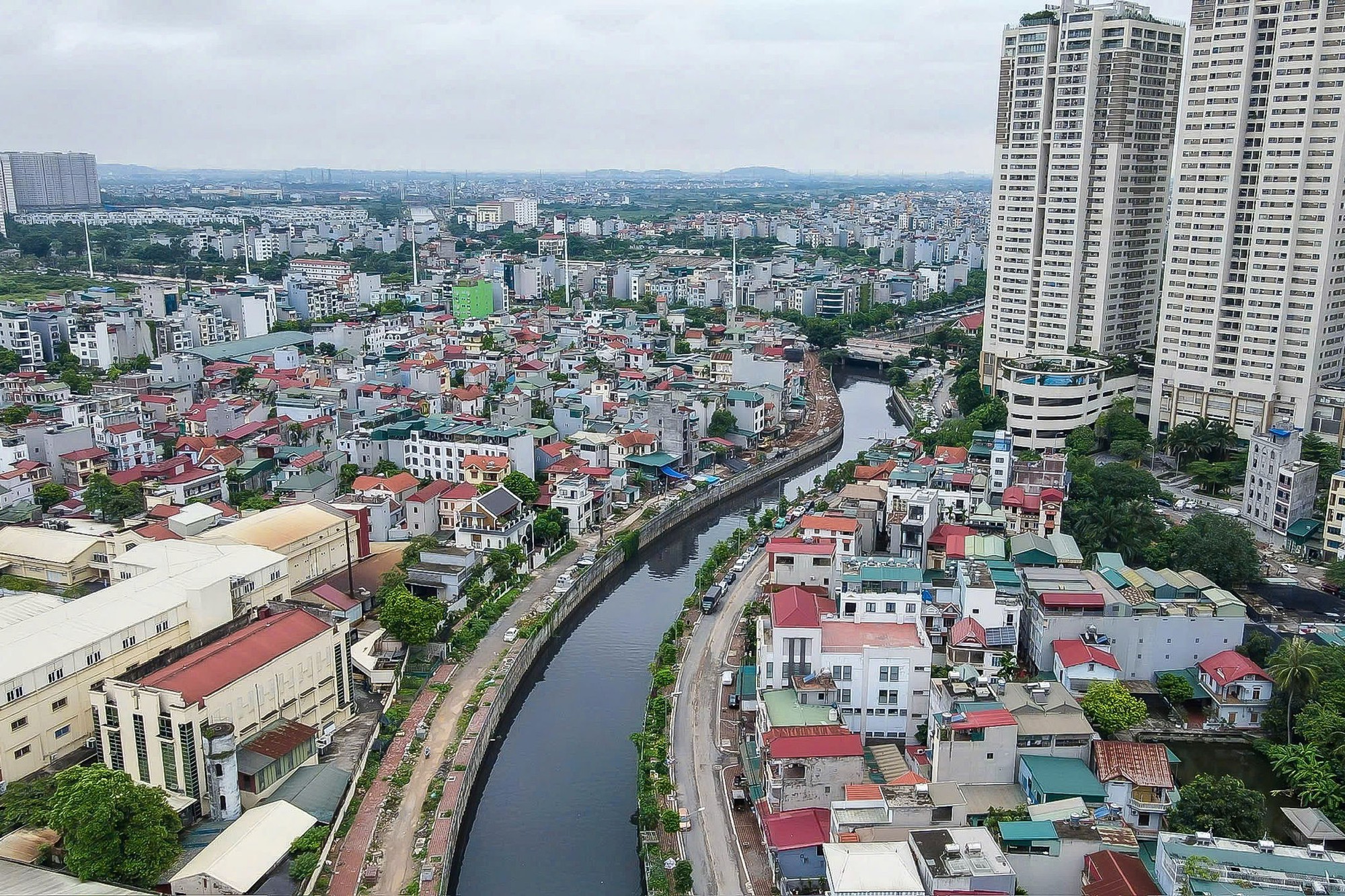 Kênh La Khê tăng tốc hoàn thiện, kỳ vọng nâng cao năng lực chống ngập phía Tây Hà Nội- Ảnh 10.