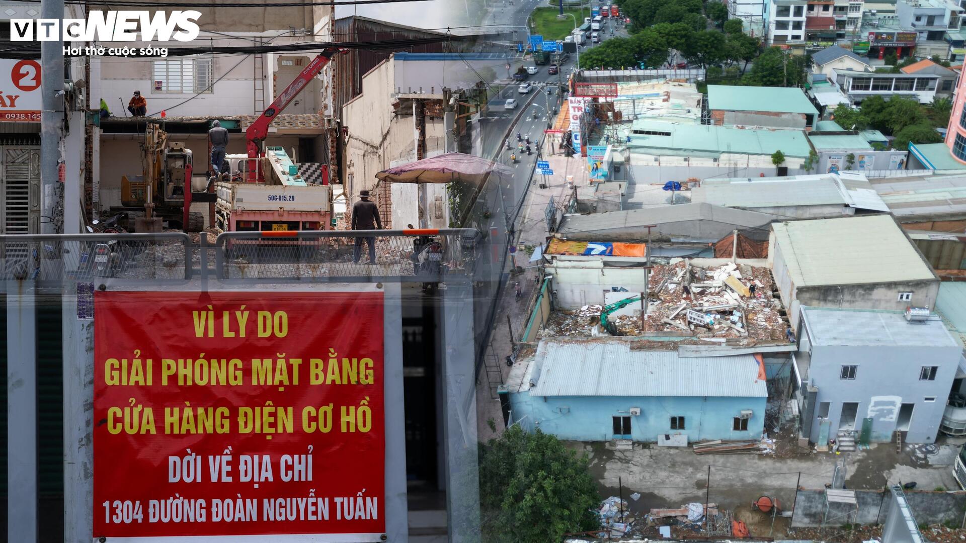 Người dân dỡ nhà, giao mặt bằng để mở rộng quốc lộ 1 nối TP.HCM với Tây Ninh- Ảnh 1.