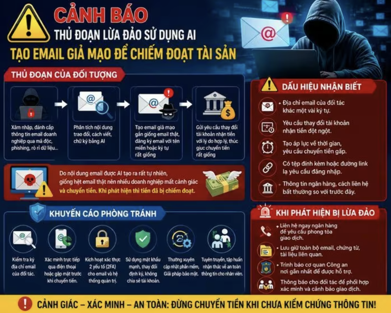 Thủ đoạn sử dụng AI tạo email giả để lừa đảo- Ảnh 2. Thủ đoạn sử dụng AI tạo email giả để lừa đảo- Ảnh 2.