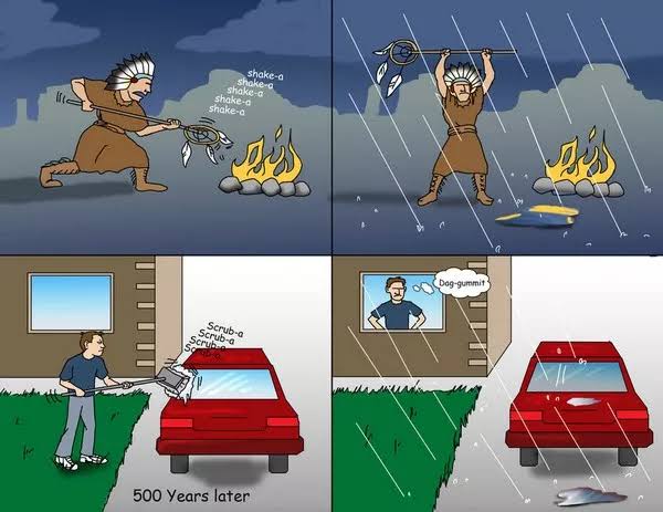 Vì sao bạn cứ vừa rửa xe xong là trời lại đổ mưa rào? - Ảnh 1.