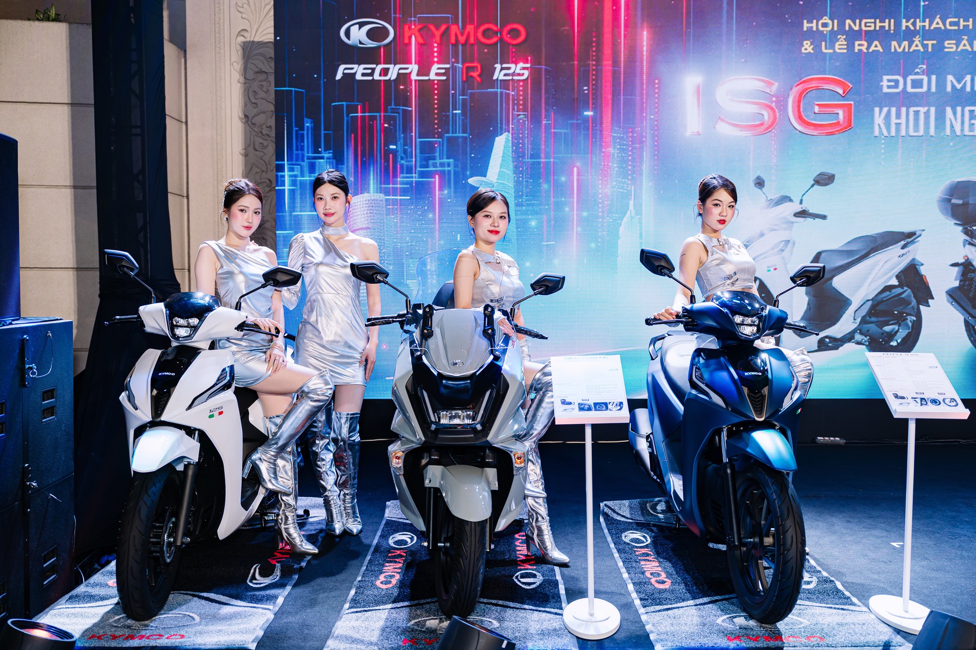 KYMCO Việt Nam ra mắt bộ đôi xe tay ga cao cấp PEOPLE R 125 và SKY TOWN 150 - Ảnh 1.