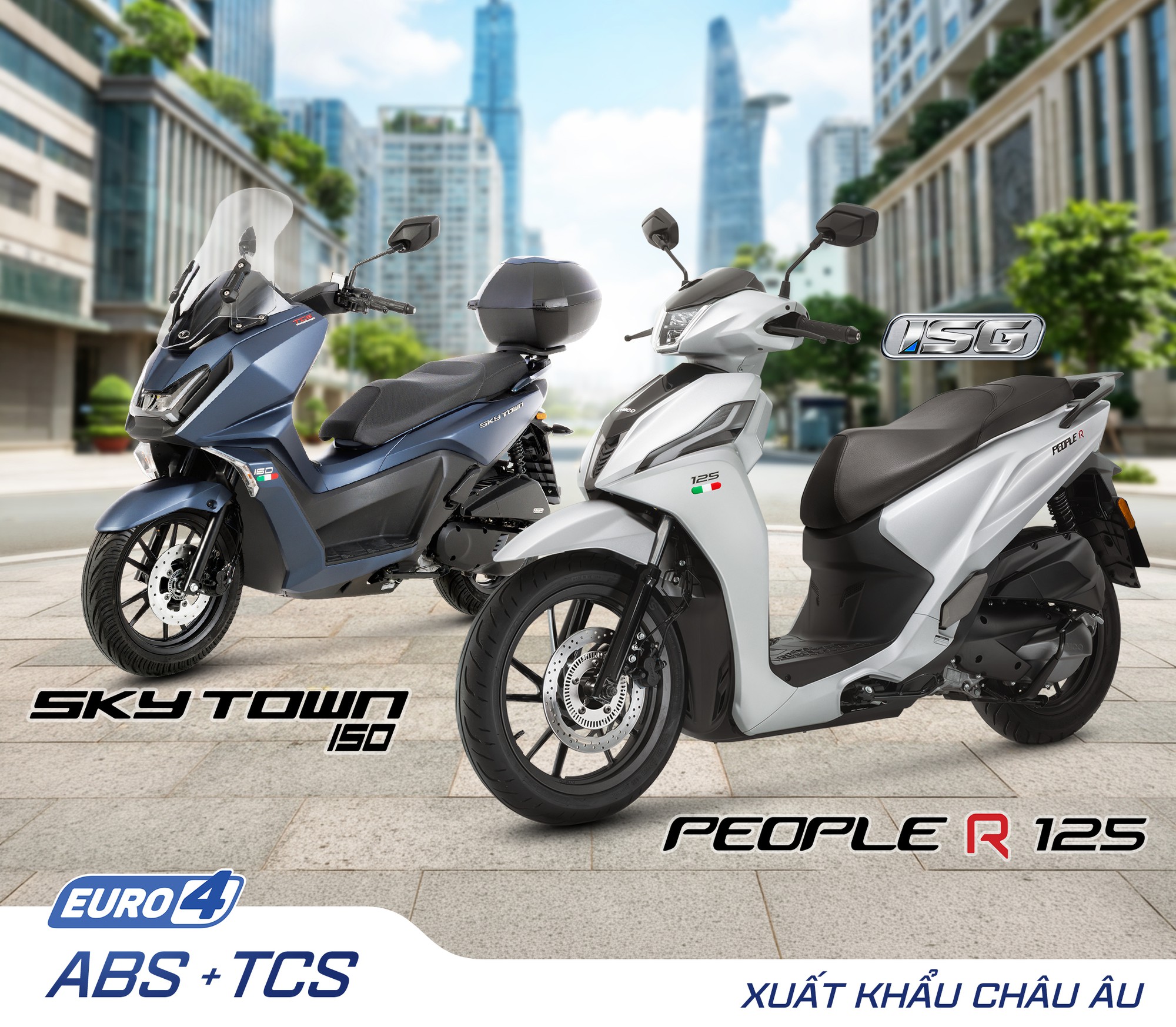 KYMCO Việt Nam ra mắt bộ đôi xe tay ga cao cấp PEOPLE R 125 và SKY TOWN 150 - Ảnh 3.