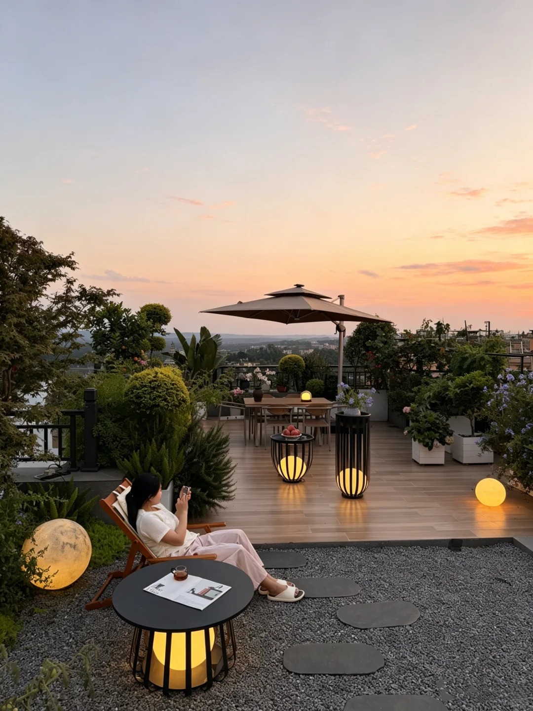 Vợ chồng trồng rau, nuôi cá trên sân thượng 100m2 của căn penthouse giá 3,7 tỷ - Ảnh 11.