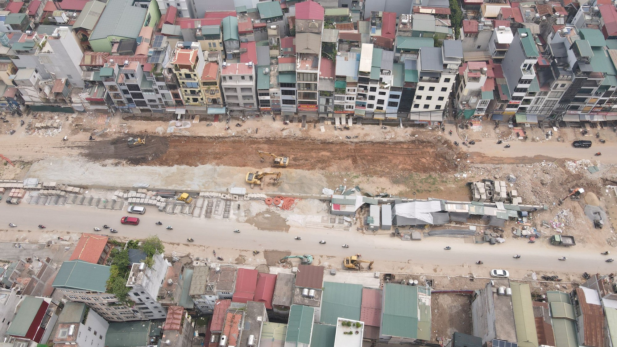 Tăng tốc thi công, hoàn thành tuyến đường Vành đai 1 trước 2-9- Ảnh 2.
