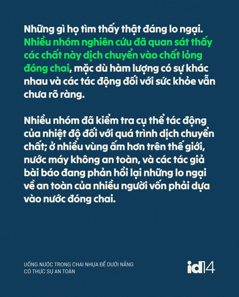 Uống nước trong chai nhựa để dưới nắng: Có thực sự an toàn?- Ảnh 4.