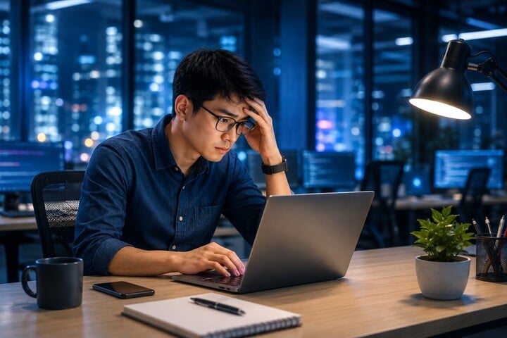 AI ‘thanh lọc’ ngành IT, lương kỹ sư công nghệ sụt giảm mạnh- Ảnh 1.