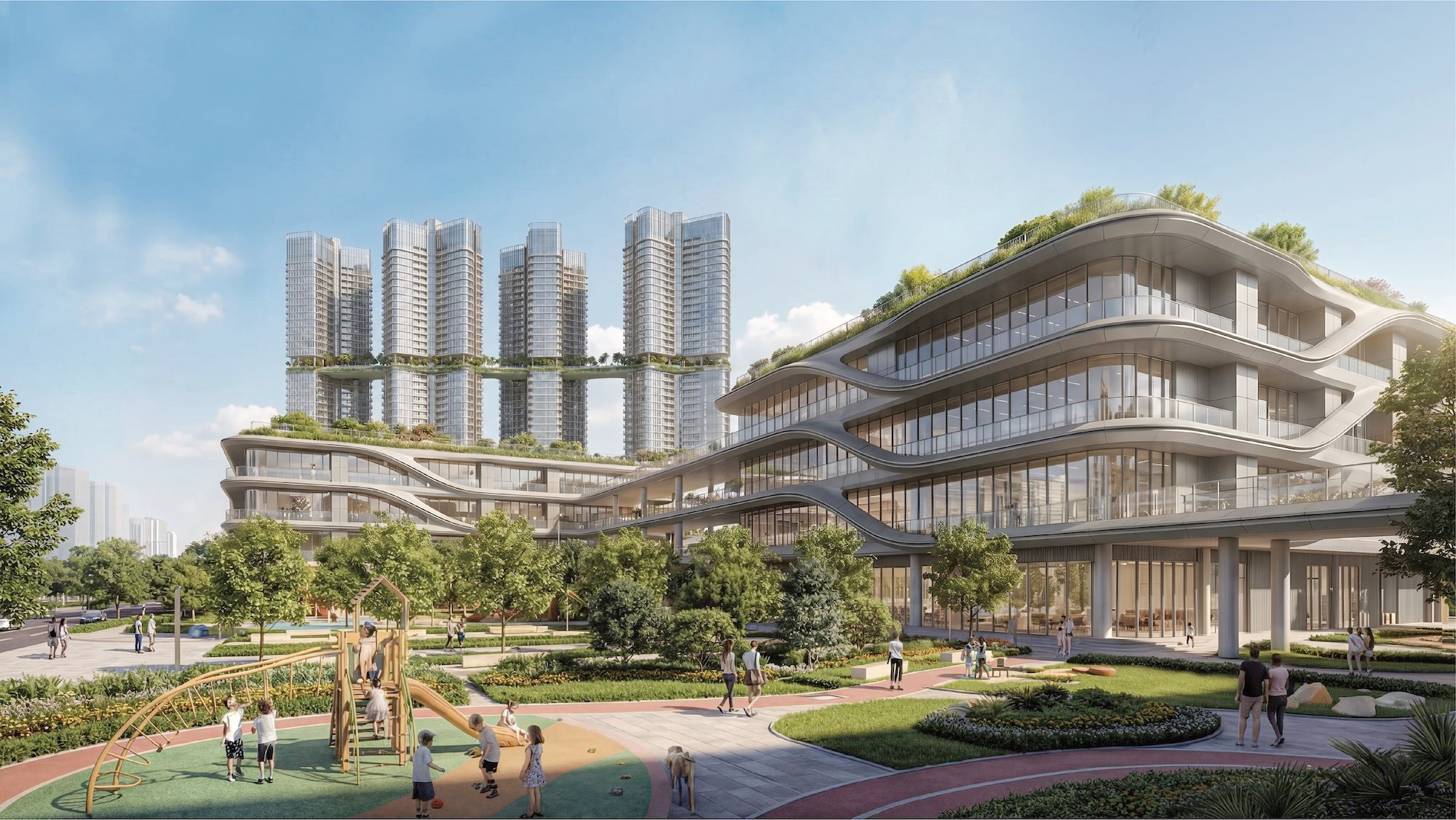 KĐT đa mục tiêu Bắc Thăng Long Urban City dự kiến mức giá căn hộ chất lượng cao từ 4x triệu đồng/m²- Ảnh 5.