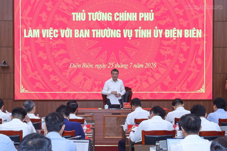 Thủ tướng: Điện Biên phải cạnh tranh bằng năng lực điều hành, mạnh dạn đề xuất cơ chế để bứt phá- Ảnh 1.