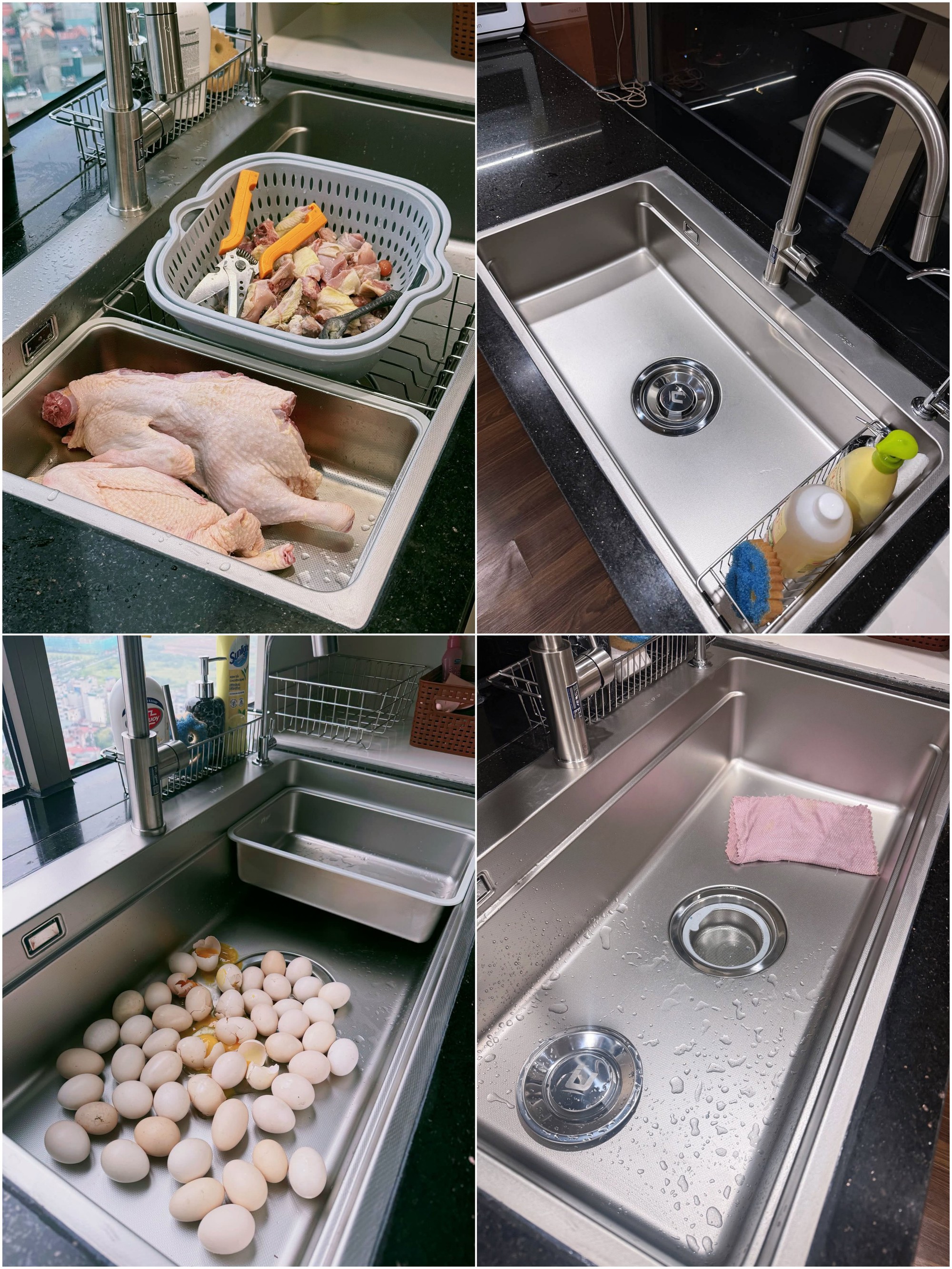 Mẹ ở Hà Nội có căn bếp lúc nào cũng gọn như mới: Chỉ nhờ 3 nguyên tắc "giấu đồ", việc nấu nướng và dọn dẹp nhẹ tênh- Ảnh 6.