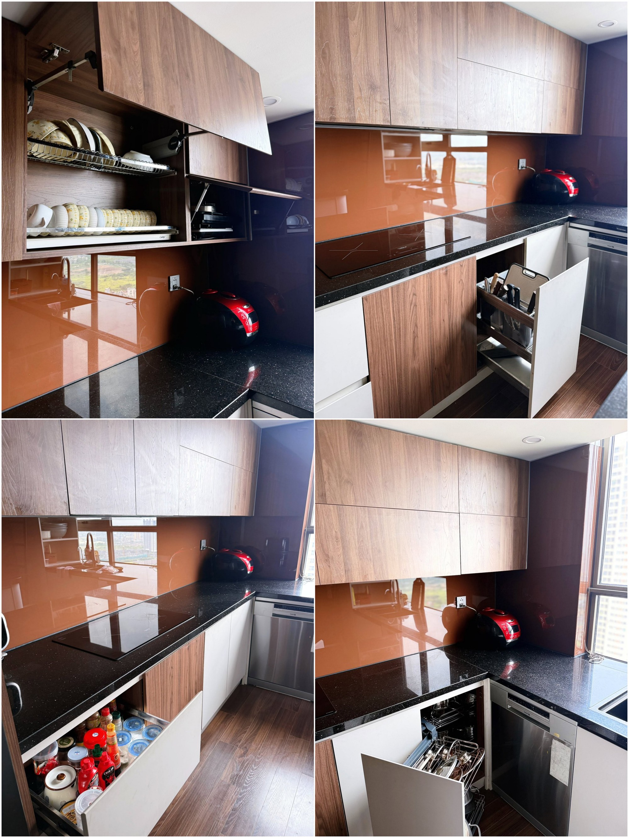 Mẹ ở Hà Nội có căn bếp lúc nào cũng gọn như mới: Chỉ nhờ 3 nguyên tắc "giấu đồ", việc nấu nướng và dọn dẹp nhẹ tênh- Ảnh 5.