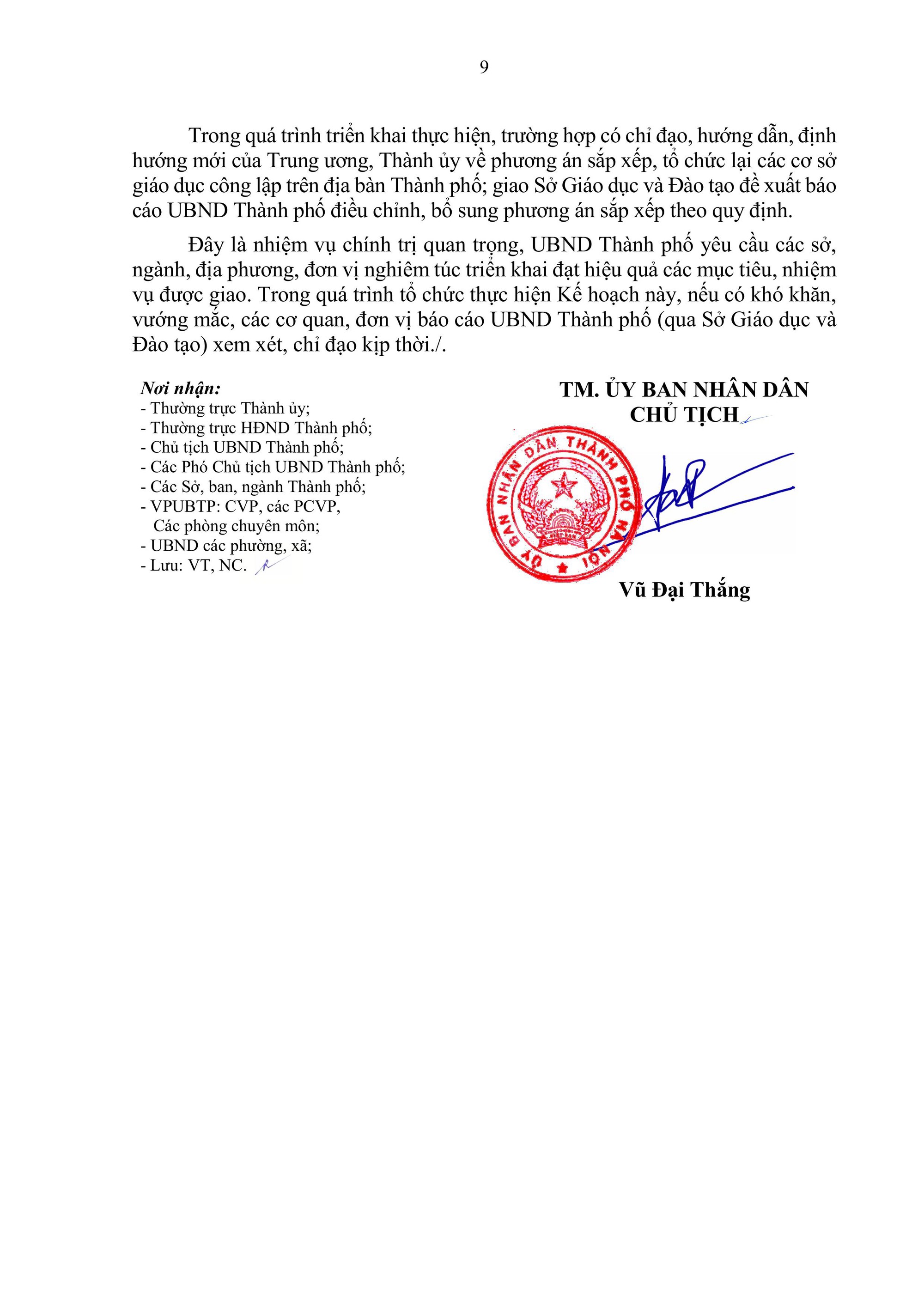 Chi tiết phương án, tiêu chí, quy trình SẮP XẾP, SÁP NHẬP TRƯỜNG LỚP của Hà Nội- Ảnh 13.