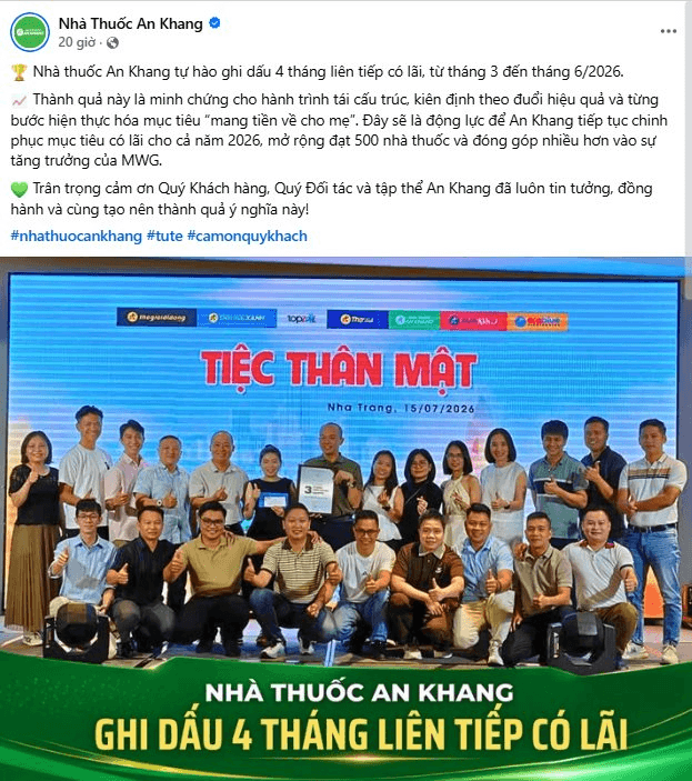 An Khang 'mang tiền về cho mẹ', ghi nhận lãi tháng thứ 4 liên tiếp sau tái cấu trúc- Ảnh 1.