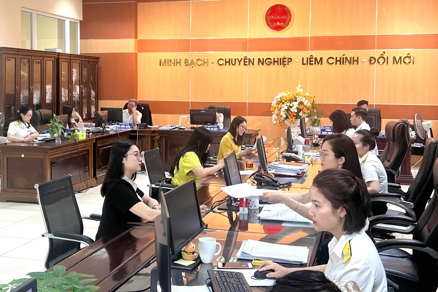 Kiểm tra thuế bằng phương thức điện tử: Giảm tiếp xúc trực tiếp, tăng cường tính công khai- Ảnh 1.