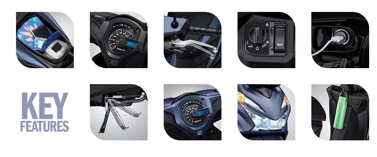 Honda trình làng ‘vua xe ga’ 110cc mới giá 32 triệu đồng rẻ như Vision, thiết kế xịn xò không kém Air Blade và SH Mode - Ảnh 3.