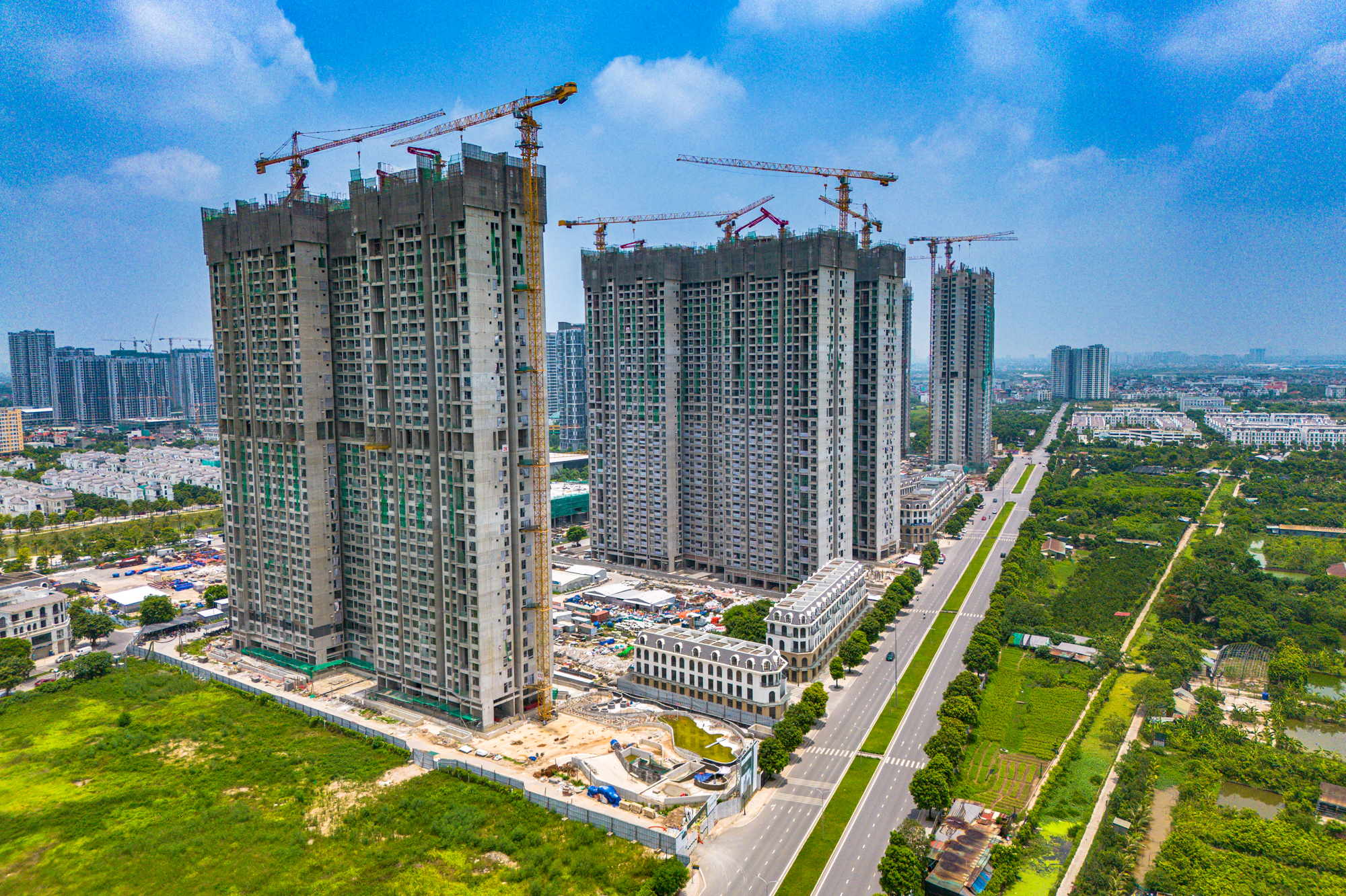 Toàn cảnh khu vực đầu và cuối tuyến đường sắt đô thị dài nhất Hà Nội: Nơi là hạt nhân thành phố phía Tây, nơi là tâm điểm nguồn cung bất động sản- Ảnh 12.