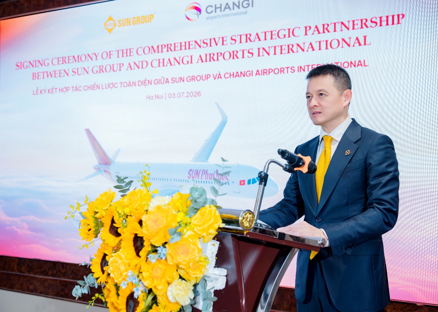 Sun Group và Changi Airports International mở rộng hợp tác chiến lược phát triển hệ thống sân bay tại Việt Nam - Ảnh 2.