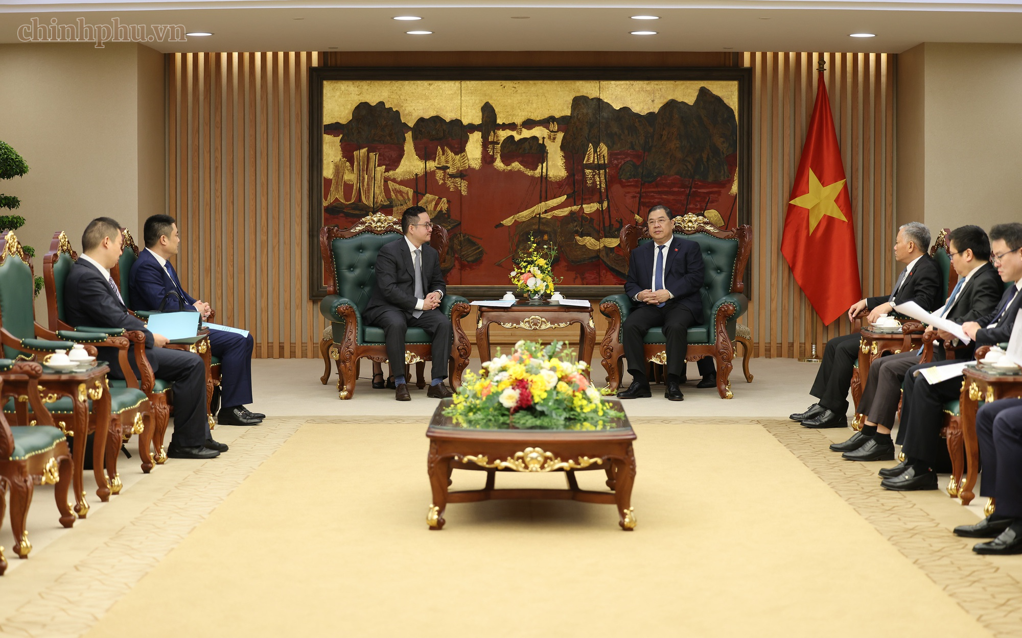 Phó Thủ tướng Thường trực tiếp Chủ tịch Tập đoàn Khoa học Kỹ thuật kim loại Yongjin (Trung Quốc)- Ảnh 3.