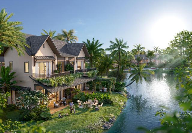 The Palm Island – Biệt thự đảo phong cách trẻ trung mang tinh thần nghỉ dưỡng chính thức ra mắt - Ảnh 1.