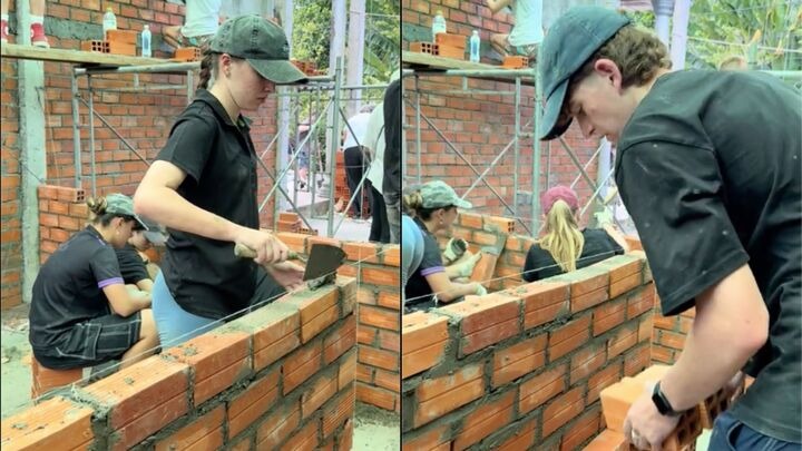 Biểu cảm của chú trâu ở Hội An khi nhóm trẻ con Tây chạm vào sừng hút 1 triệu người - Ảnh 4.