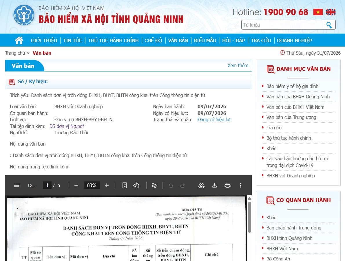 Quảng Ninh công khai 49 doanh nghiệp trốn đóng BHXH, BHYT, BHTN: FLC Hạ Long bị kiến nghị khởi kiện- Ảnh 1.