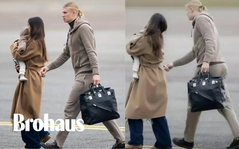 Phát hiện Haaland chơi Hermès Birkin cũng chỉ vì vợ con- Ảnh 1.